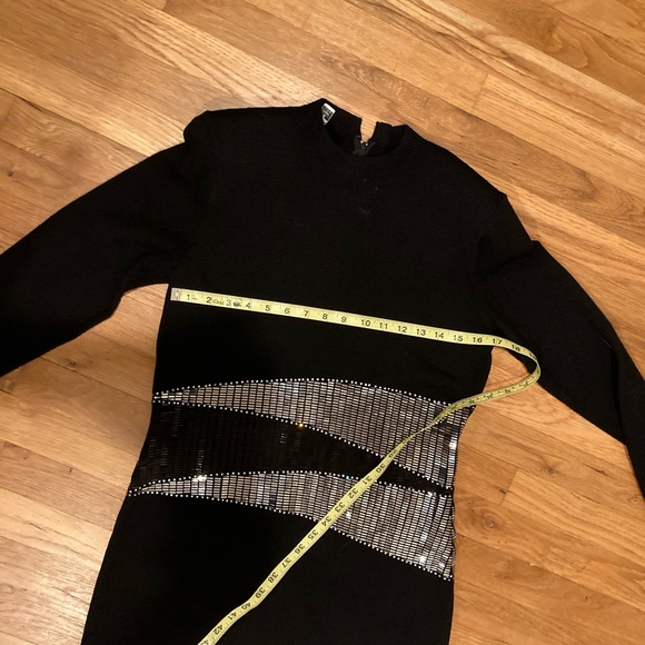 Vintage St John evening sweater dress formal - Picture 7 of 10